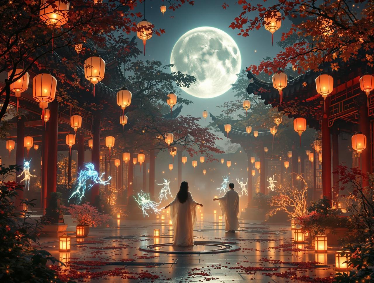 ai短剧网站案例 - 长安幻夜 - 奇幻古装的视觉革命，古装短剧成功案例